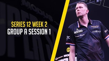 JIMMY VAN SCHIE IS BACK! 🔥 | Live Darts | Series 12 Week 2 | Group A Session 1