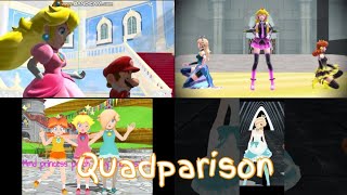 [MMD Quadparison] Super Mario Disturbia the 2nd