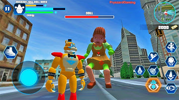 Fredy Rope Hero - Gameplay Walkthrough Boss Mode Levels (Android,iOS) #1