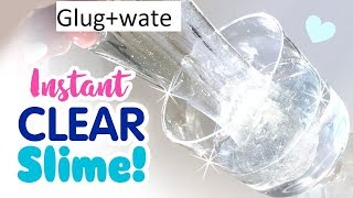 اسهل طريقة لعمل سلايم شفاف_Clear slime