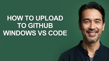 How to Upload to Github Windows Vs Code - KevinHowTo