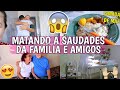 REENCONTRANDO A FAMÍLIA E AMIGOS DEPOIS DE 10 MESES, FIZ LIMPEZA DE PELE E DRENAGEM ♥ - Bruna Paula