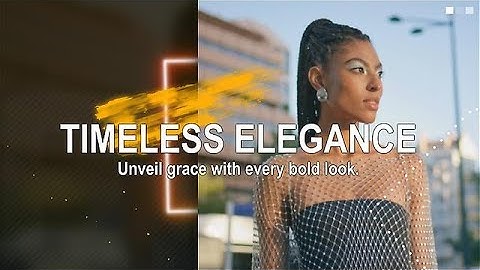 Create a Stylish Fashion Slideshow Advertisement Video - MakeWebVideo.com