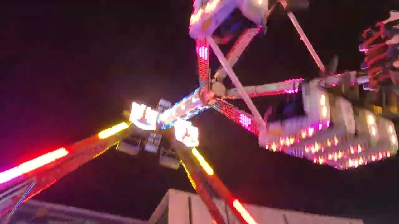 Roger Tuby & Son Devil Rock freak out offride pov @ Leeds Valentine's Fair 26/02/2022