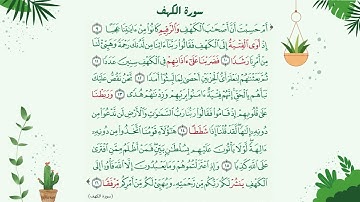 سورة الكهف 9-16 بصوت القارئ إسلام صبحي 🤍