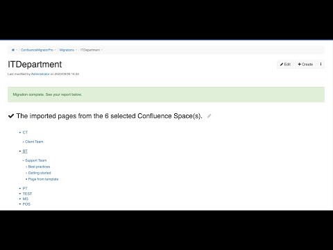 Confluence Migrator (Pro): Migrate from Confluence to an open-source wiki within minutes