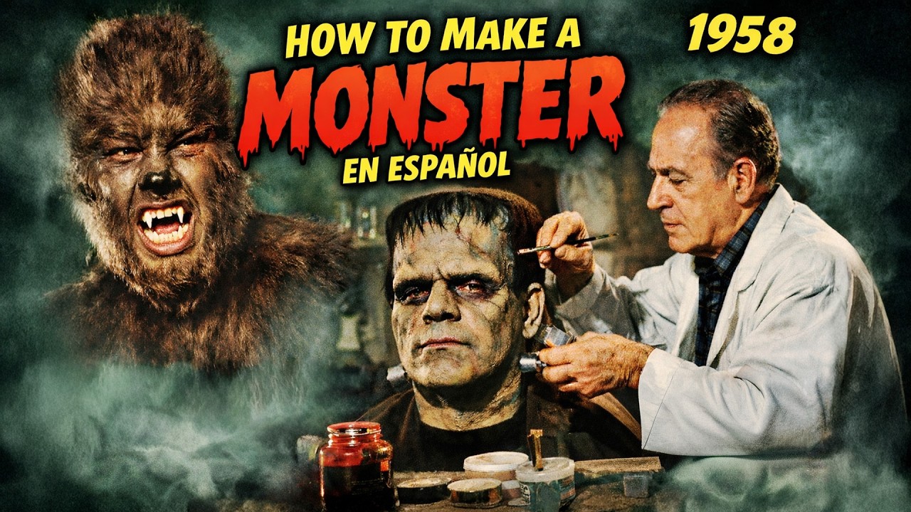 How to Make a Monster (1958) | Classic Horror Movie | EN ESPAÑOL