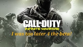 CALL OF DUTY INFINITE WAREFARE, oops.