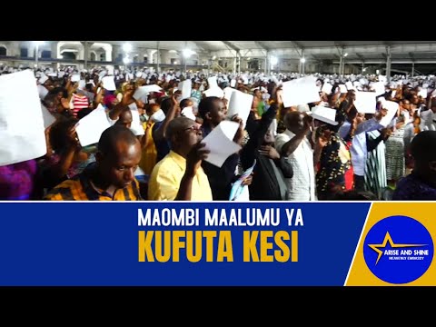 MAOMBI YA KESI YAKO IMEKWISHA 