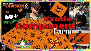 Ruthless - Lullaby Exotic Component Farm, 60 Per Hour |  Tom Clancy