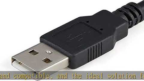 StarTech.com USB to Serial Adapter - 1 port - USB Powered - FTDI USB UART Chip - DB9 (9-pin) - USB