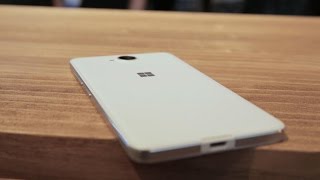 Microsoft's Lumia 650 is pretty, cheap
