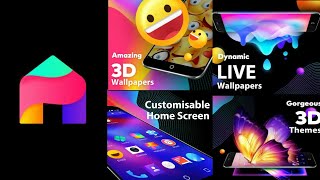 App Review Of Bling Launcher: Live wallpapers  3D themes - Cutomize Like google now launcher screenshot 1
