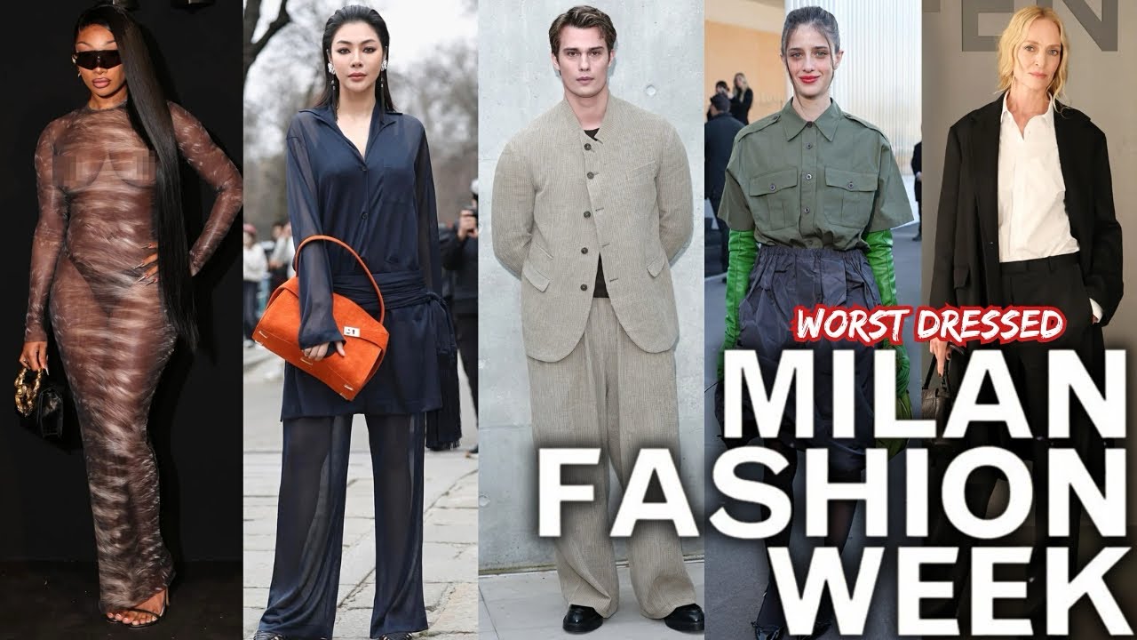 10 ХУДШЕ ВСЕГО ОДЕТЫХ ЗНАМЕНИТОСТЕЙ НА НЕДЕЛЕ МОДЫ В МИЛАНЕ 2026! (осень/зима 2026)