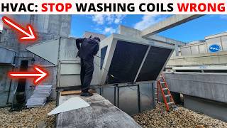 HVAC: Cleaning Microchannel Coils Like A PRO! The RIGHT Way To Restore Airflow & Cooling Power