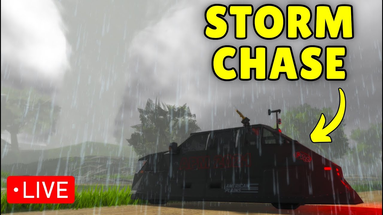 Catching a TORNADO With My Sister in APM | Roblox American Plains Mudding