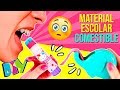 10 TRUCOS para ESCONDER DULCES en la ESCUELA 🍭 ÚTILES ESCOLARES COMESTIBLE para llevar al COLEGIO