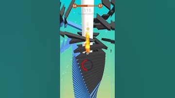 stack ball 3d gameplay  #shorts #stackball