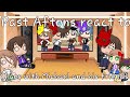 Past Aftons react to Chaos with Michael and his friends || Gacha Club