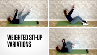 Try This 15-Minute Weighted Sit-Ups Circuit | Off The Bike