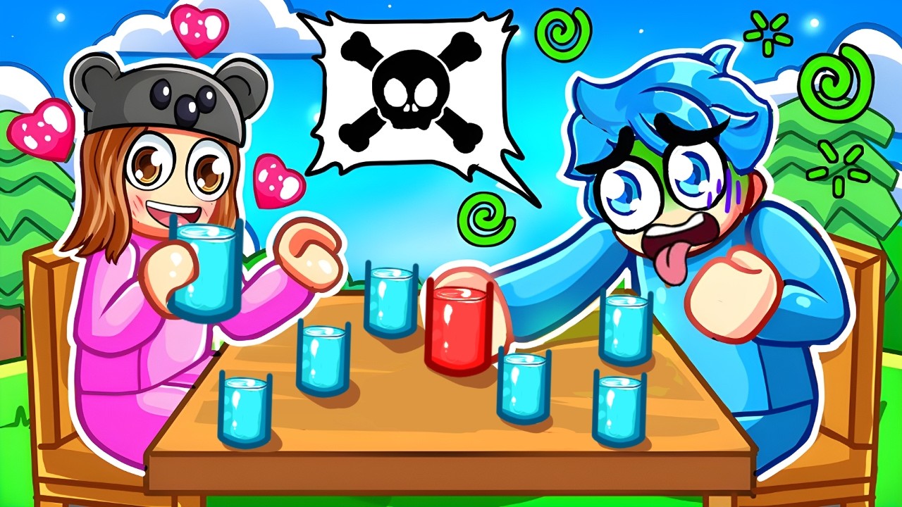 Ядовитые напитки ROBLOX..?!