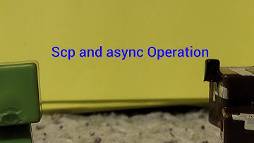 Scp and Async Operation #minecraft
