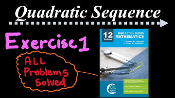 Quadratic Sequence  solutions