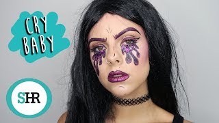 CRY BABY | GLITTER HALLOWEEN MAKEUP