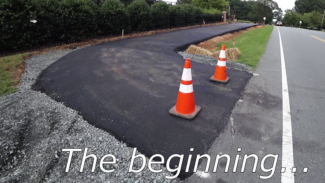 Views of the Elon to Burlington Greenway Construction Burlington, NC YouTube