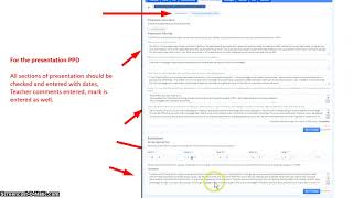Managebac work flow for students and teachers in TOK