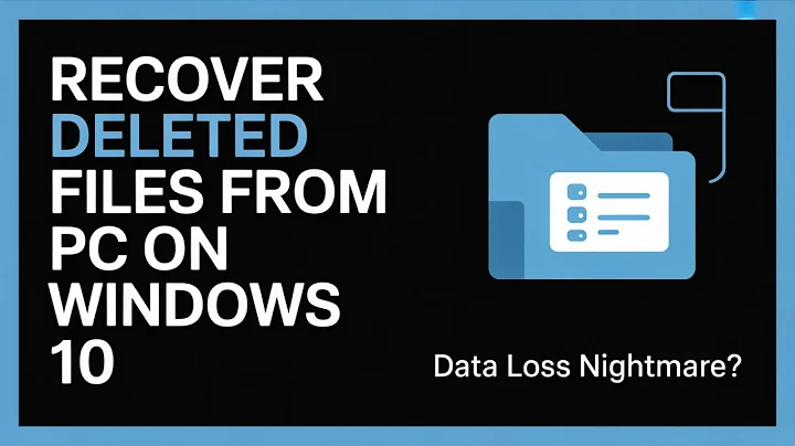 How to Recover Deleted Files from PC on Windows 10 – Easy and Fast File Recovery Guide