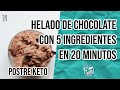 🍦HELADO DE CHOCOLATE KETO CON 5 INGREDIENTES ESTILO FROSTY | KETO CHOCOLATE FROSTY | Manu Echeverri