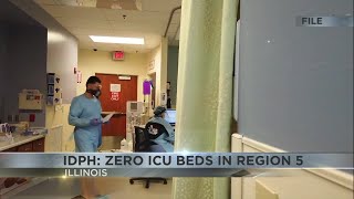 5pm Zero ICU beds in Illinois Region 5 'not surprising'