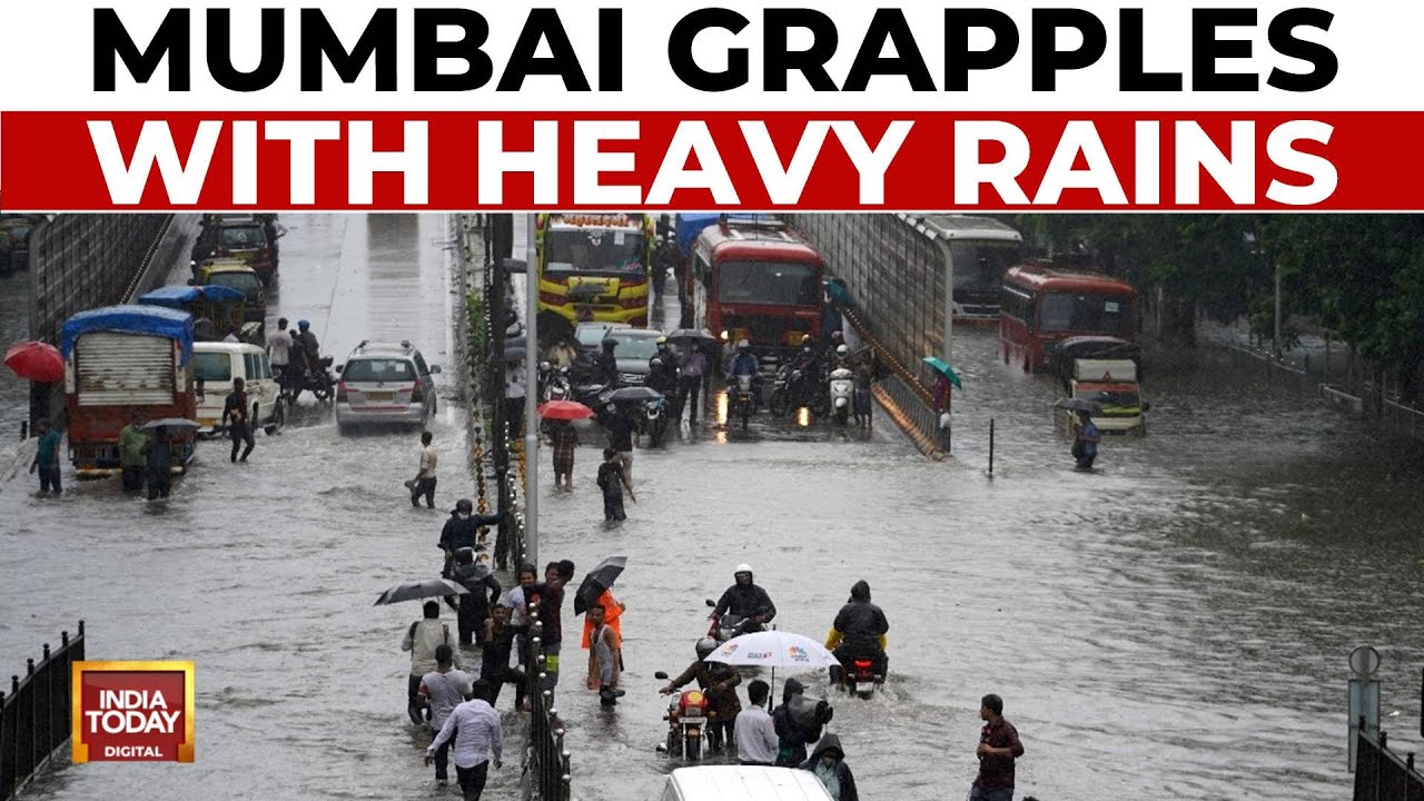 South -West monsoon comes early in Maharashtra, heavy rain lash Mumbai | Today India