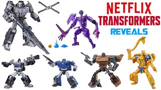 Transformers Netflix SPOILER PACK REVEAL! & TITAN CLASS ARK CONFIRMED?!