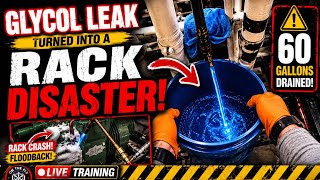 Supermarket Glycol Leak Turns Into a Cascade Rack Disaster!