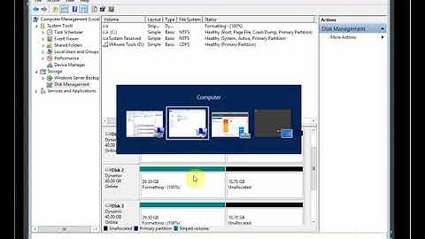 Hướng dẫn cài cấu hình RAID cho windown server 2012