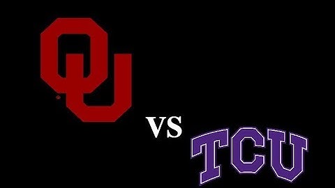 OU vs TCU 2017