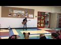 9 year-old kid plays Eruption by Van Halen at 3rd grade talent show