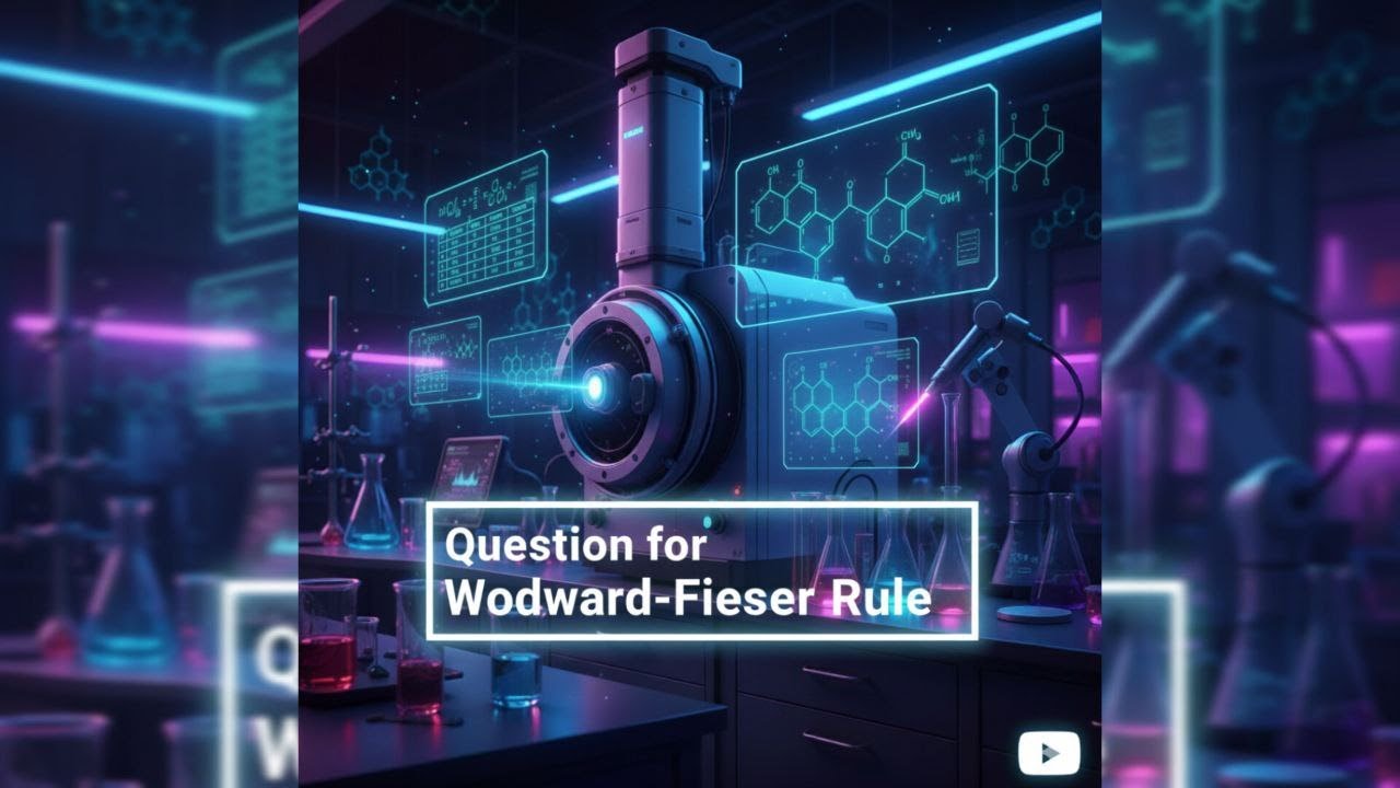 حل أسئلة على قاعدة وودوارد–فيزلر (Woodward-Fieser Rules) | UV-Vis Spectroscopy 🔬