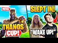 Mongraal Didn&#39;t Qualify Because He Slept In? | How to Win Thanos Skin