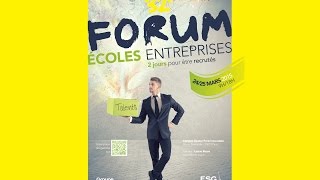 Forum Ecoles-Entreprises du Groupe ESG édition 2015