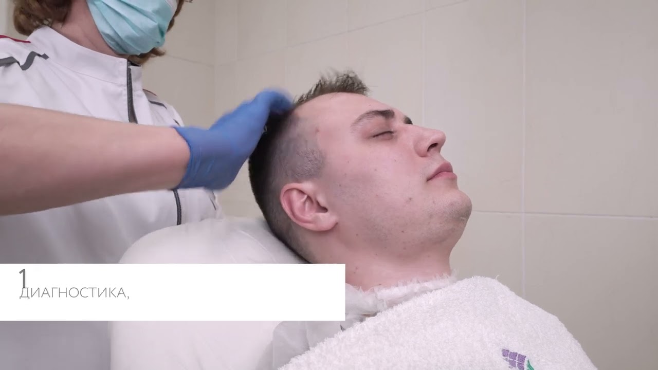 Трихология. Мезотерапия волосистой части головы - YouTube