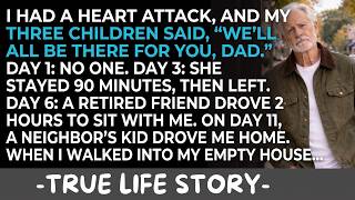 My Three Children Promised to Come After My Heart Attack. Yet I Spent 11 Days Completely Alone. |...