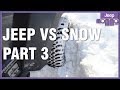 Stock Jeep Wrangler My Attempt #3 thru the 25 inches of snow In Blizzard 2016.