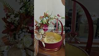 #bride #wedding #weddingtrousseau #lagan #engagement #hampers #ringtray #haldi #mehendi #groom
