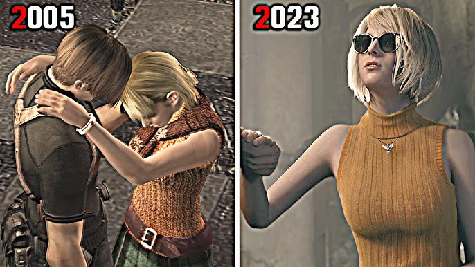 RESIDENCE of EVIL - The RE4 Remake Deluxe Edition skins have been revealed!  Here's a look at Leon & Ashley Costumes: 'Casual' & 'Romantic' # residentevil4 #RE4 #RE4Remake