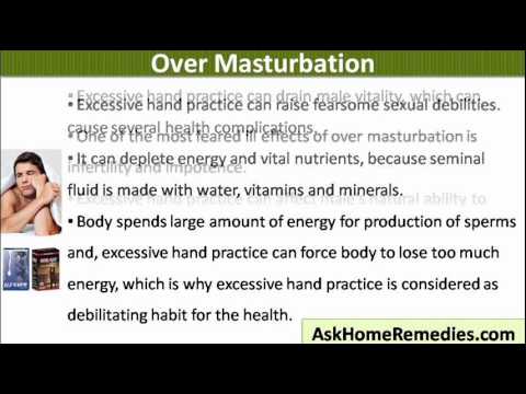 Masturbation negative side effects