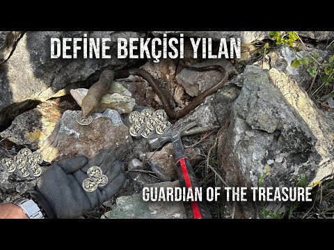 Defineyi Koruyan Yılan İle Dost Olduk... #define #treasure #клад #tesouro