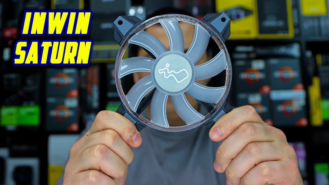Fresh Design- InWin Saturn ASN120 aRGB Fans Review - YouTube